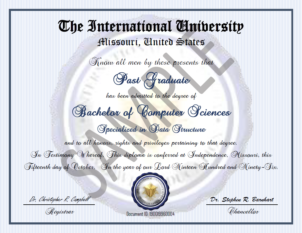 NEW DEGREE FORMAT 2022